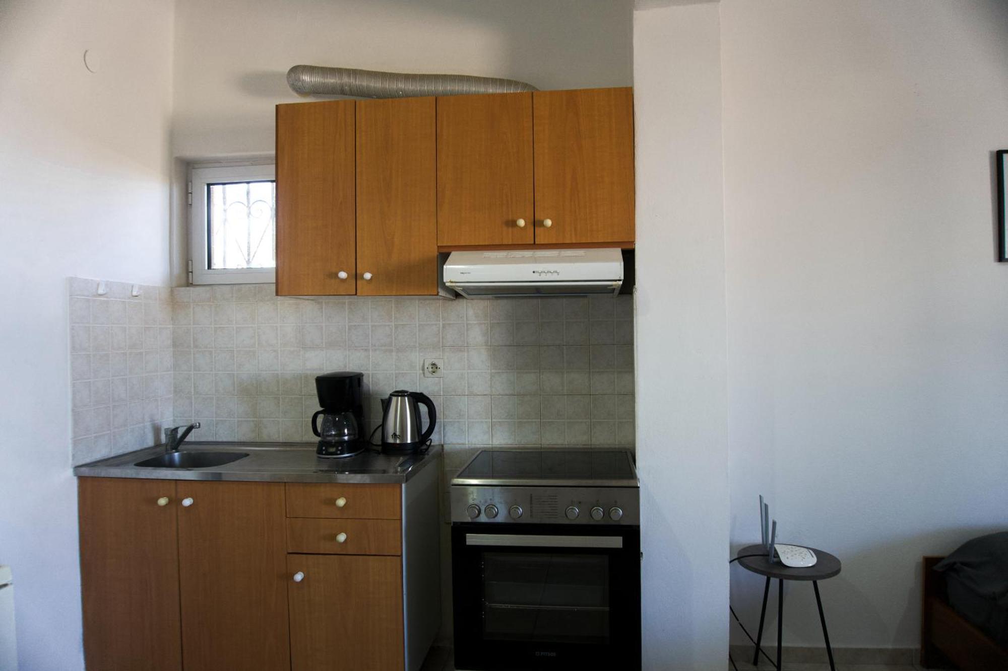 Pink Sand Sea Apartment Adelianos Kampos Ngoại thất bức ảnh